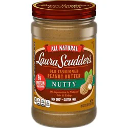 Laura Scudder's All Natural Nutty Peanut Butter - 26oz