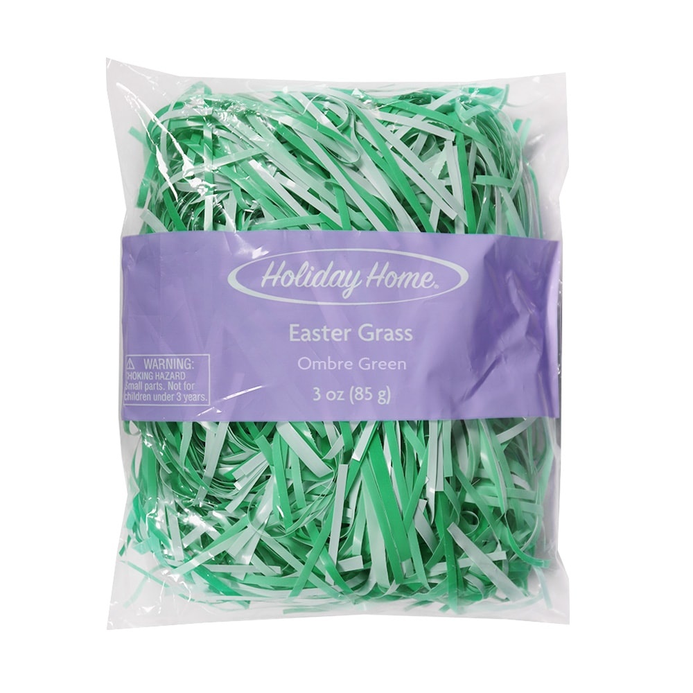 slide 1 of 1, Holiday Home Easter Grass - Ombre Green, 3 oz