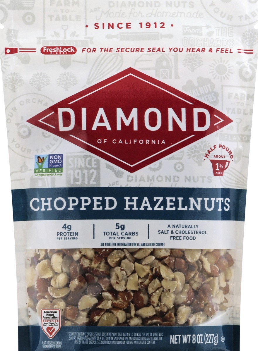 slide 9 of 10, Diamond Nuts Chopped Hazelnuts, 8 oz