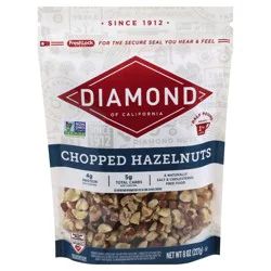 Diamond Nuts Chopped Hazelnuts - 8 oz