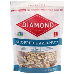 Diamond Nuts Chopped Hazelnuts - 8 oz