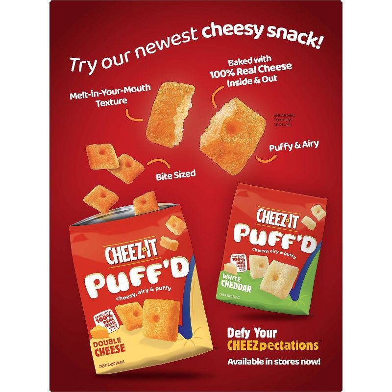 slide 9 of 11, Cheez-It Extra Toasty Baked Snack Crackers - 12.4oz, 12.4 oz