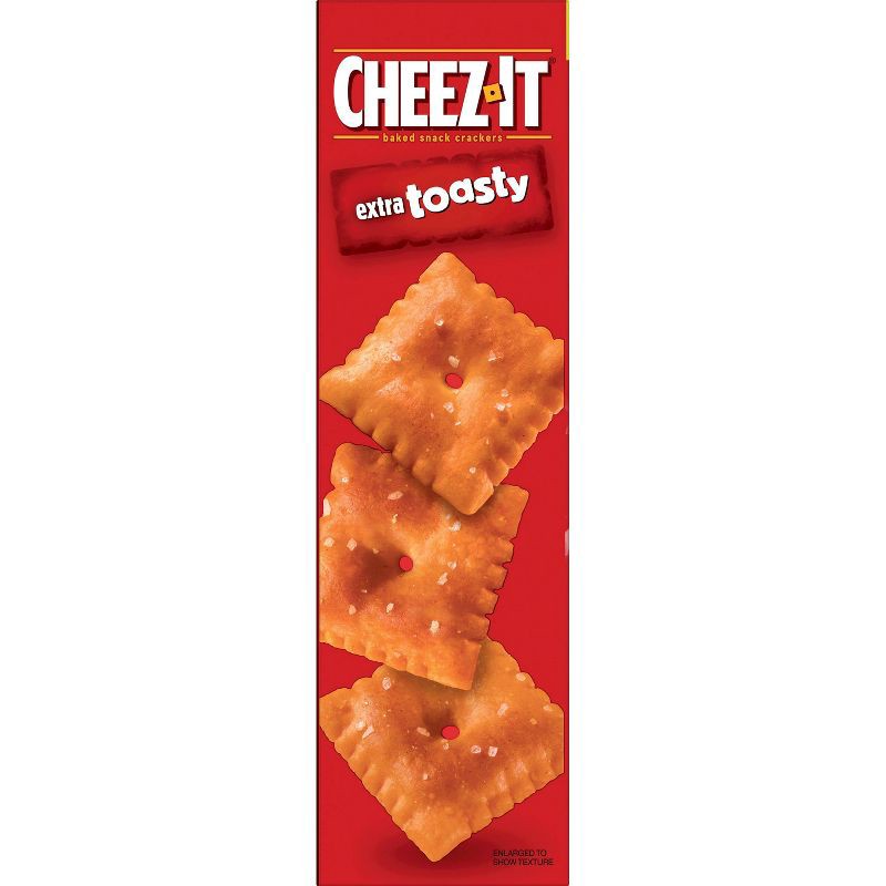 slide 8 of 11, Cheez-It Extra Toasty Baked Snack Crackers - 12.4oz, 12.4 oz