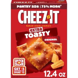 Cheez-It Extra Toasty Baked Snack Crackers - 12.4oz