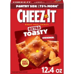 Cheez-It Extra Toasty Baked Snack Crackers - 12.4oz