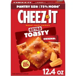 Cheez-It Extra Toasty Baked Snack Crackers - 12.4oz