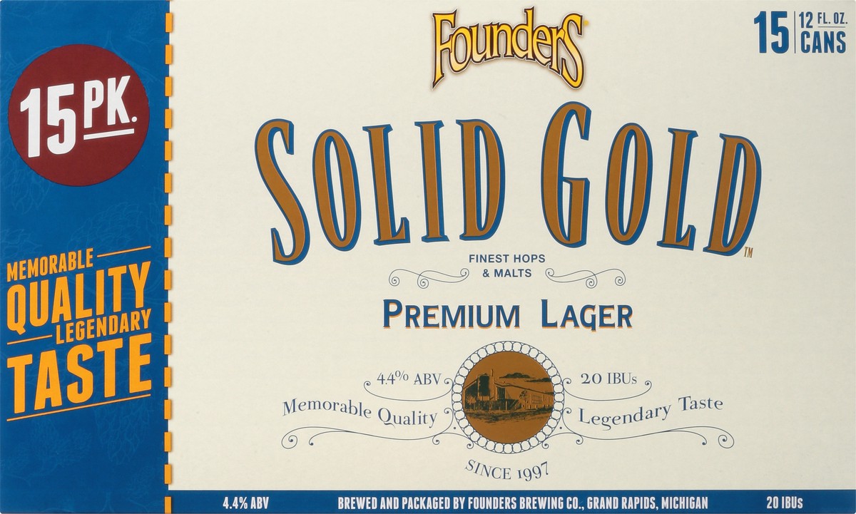 slide 6 of 9, Founders Brewing Co. Beer, 15 ct; 12 oz