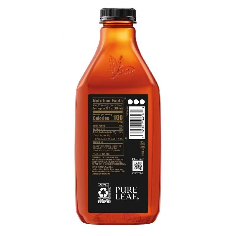 slide 2 of 3, PURE LEAF RTD Pure Leaf Sweet Tea Iced Tea - 64 fl oz Bottle, 64 fl oz