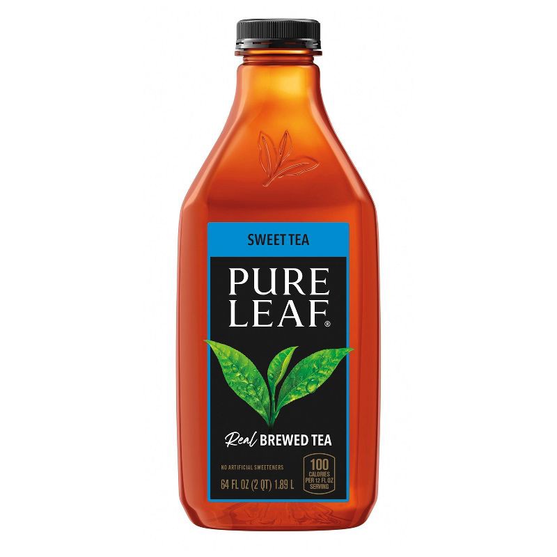 slide 1 of 3, PURE LEAF RTD Pure Leaf Sweet Tea Iced Tea - 64 fl oz Bottle, 64 fl oz