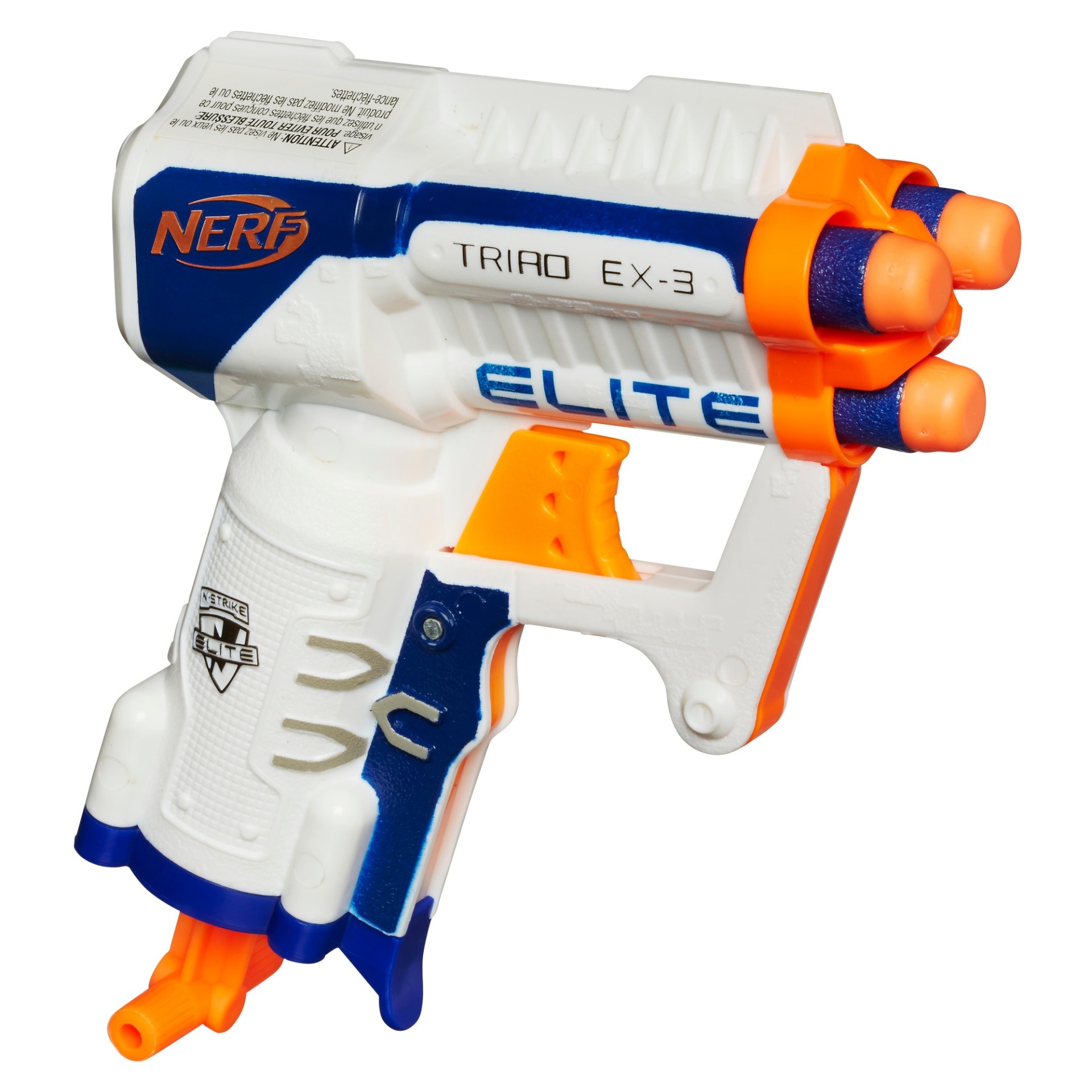 slide 1 of 2, Nerf N-Strike Elite Triad EX 3 Blaster, 1 ct