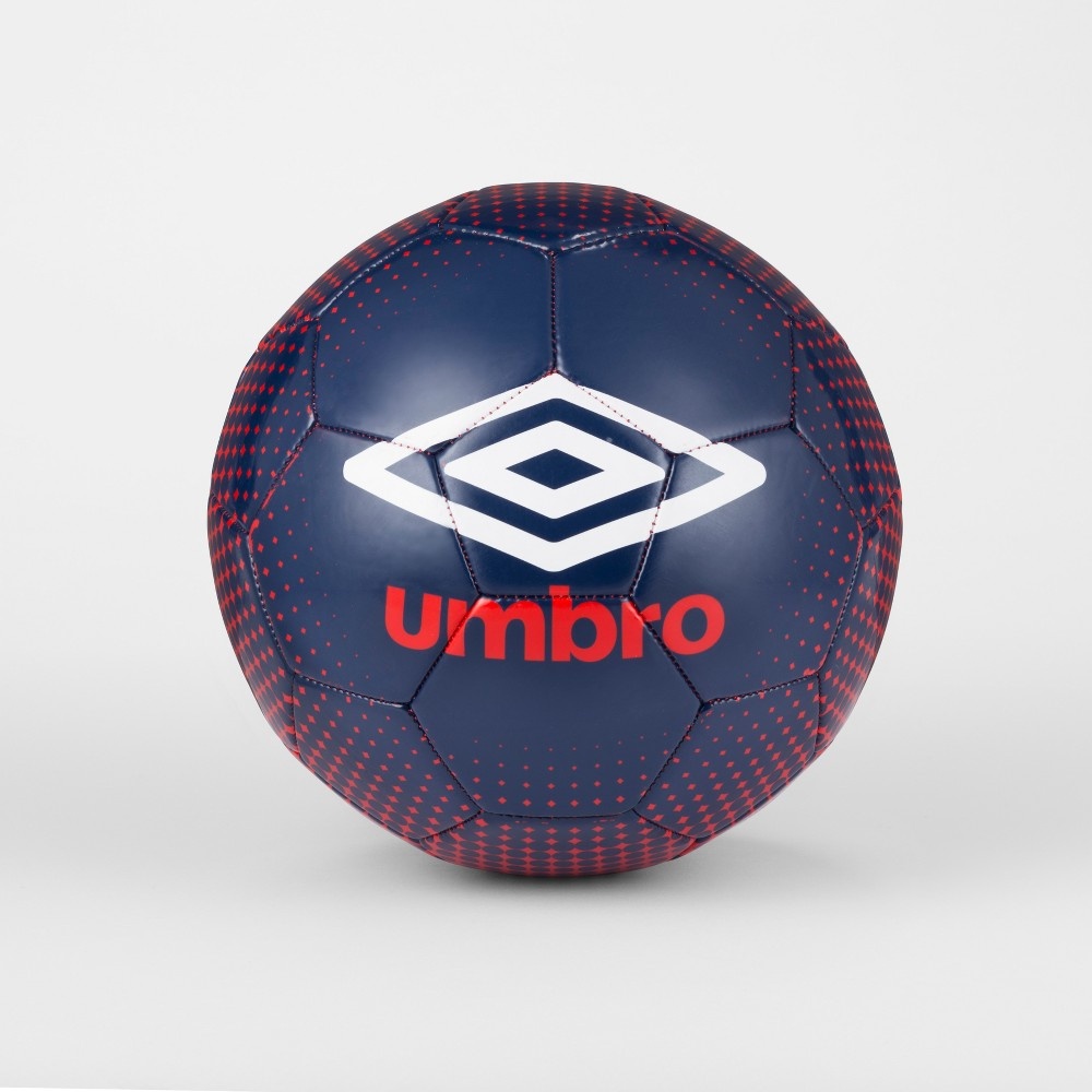 slide 3 of 3, Umbro Duotone Size 5 Soccer Ball Navy/Red, 1 ct