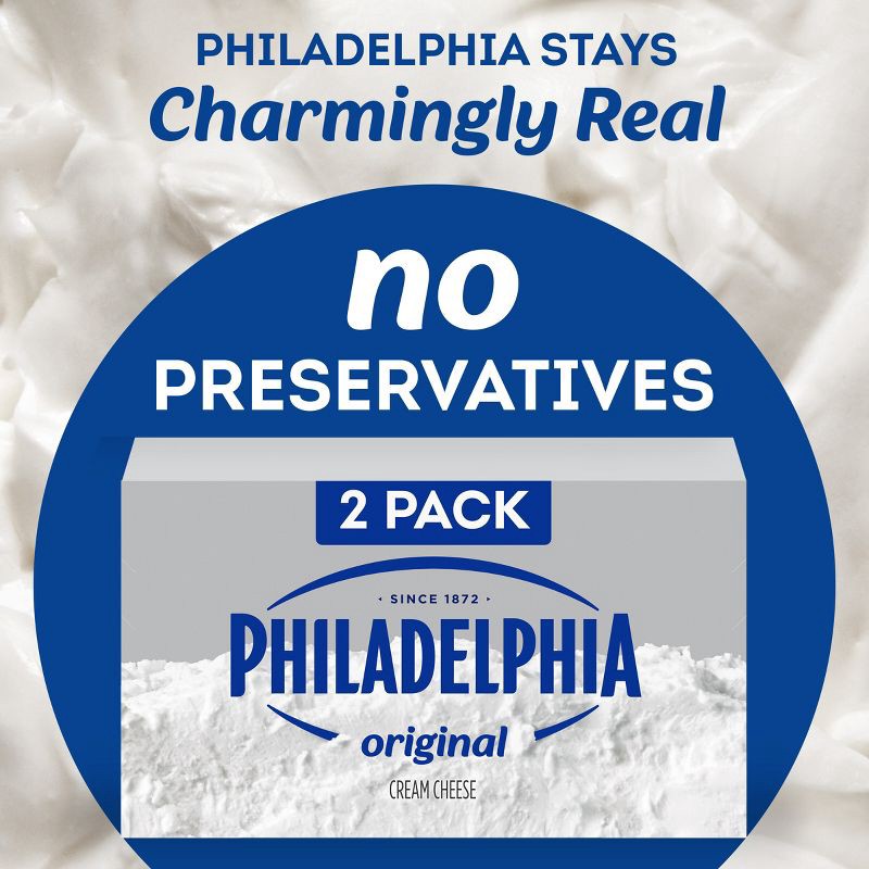 slide 3 of 9, Philadelphia Original Cream Cheese - 16oz/2ct, 2 ct; 16 oz