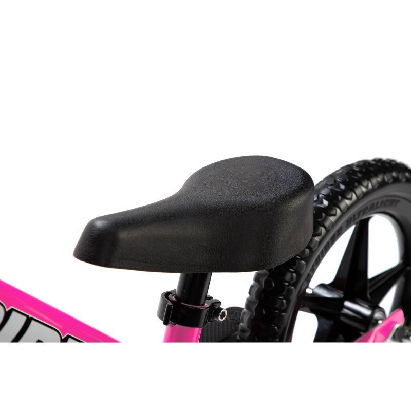 slide 4 of 9, Strider Sport 12" Kids' Balance Bike - Pink: Adjustable Handlebar & Seat, Steel Frame, 1 ct