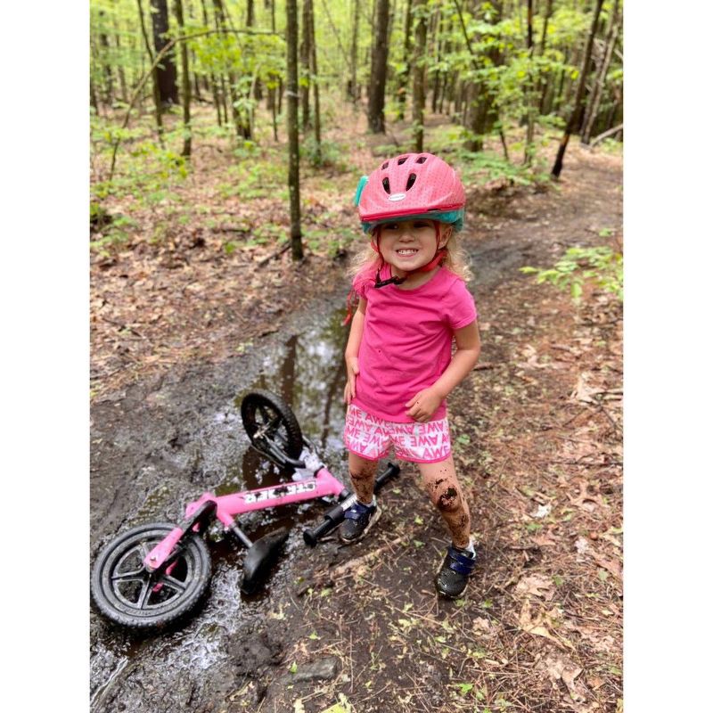 slide 9 of 9, Strider Sport 12" Kids' Balance Bike - Pink: Adjustable Handlebar & Seat, Steel Frame, 1 ct