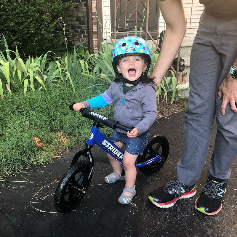 slide 3 of 9, Strider Sport 12" Kids' Balance Bike - Blue, 1 ct