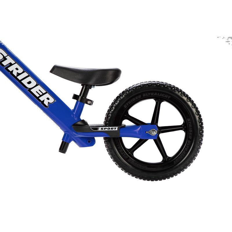 slide 5 of 9, Strider Sport 12" Kids' Balance Bike - Blue, 1 ct