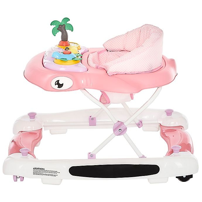 slide 6 of 10, Dream on Me Aloha Fun Activity Walker and Rocker - Pink, 1 ct