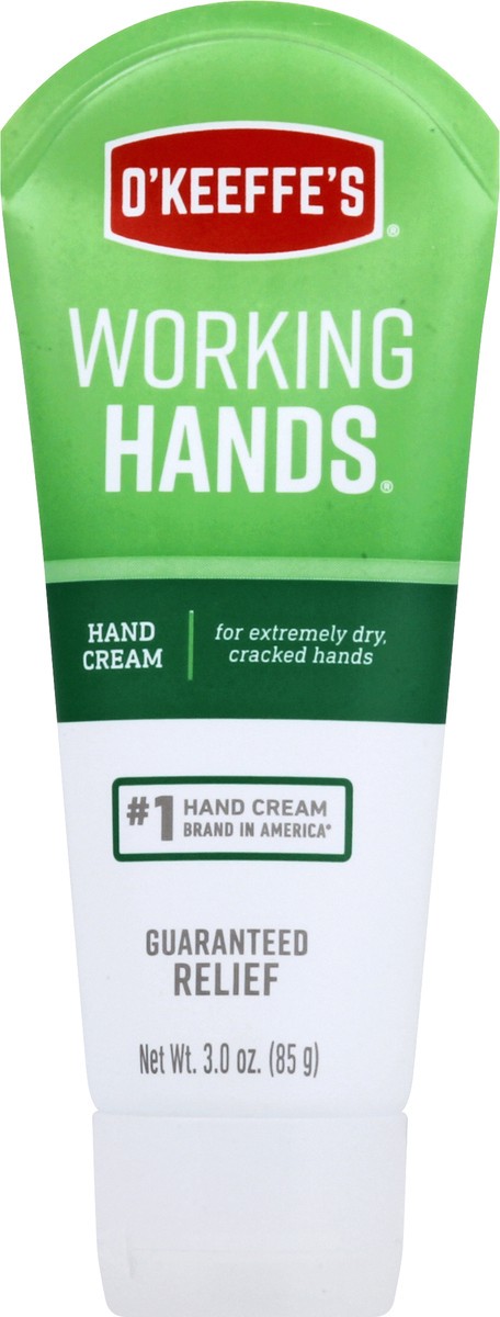 slide 1 of 9, O'Keeffe's Unscented Hand Cream 3 oz, 3 oz