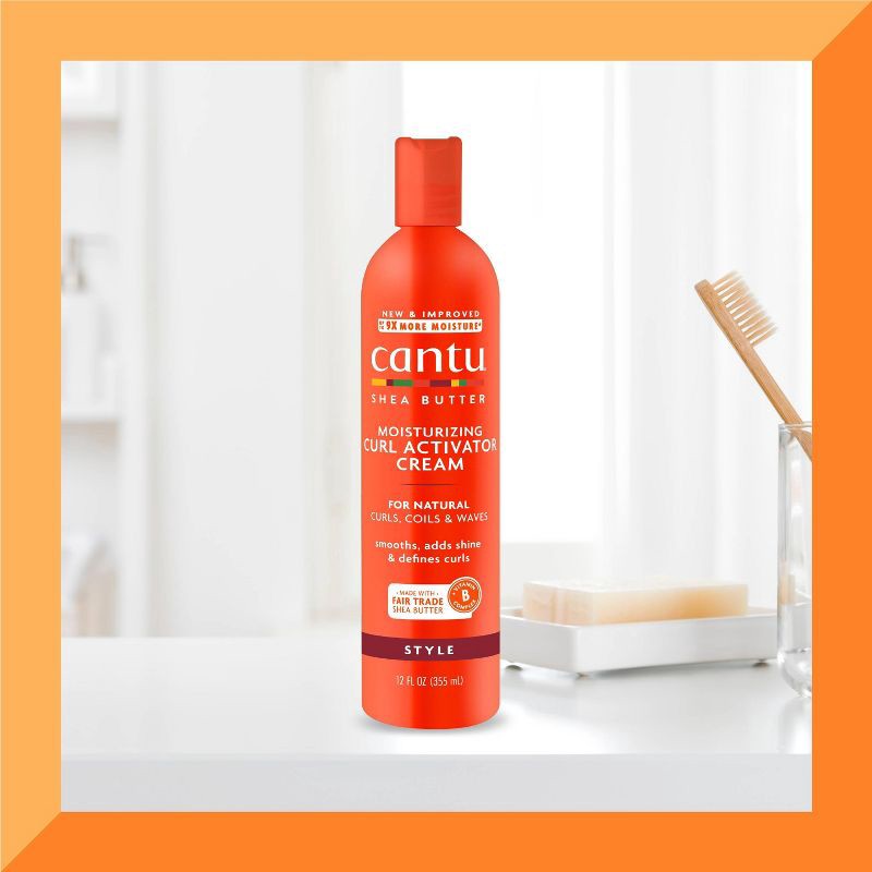 slide 5 of 8, Cantu Natural Hair Moisturizing Curl Activator Cream - 12 fl oz, 12 fl oz
