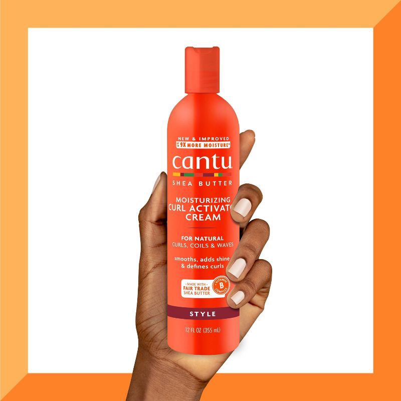 slide 8 of 9, Cantu Natural Hair Moisturizing Curl Activator Cream - 12 fl oz, 12 fl oz