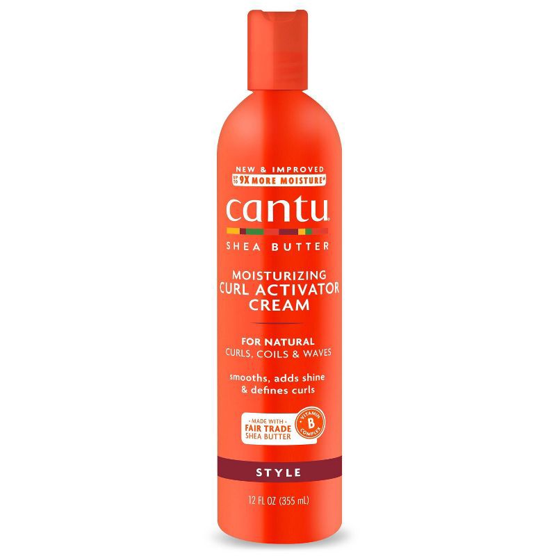 slide 1 of 9, Cantu Natural Hair Moisturizing Curl Activator Cream - 12 fl oz, 12 fl oz