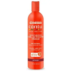 Cantu Hair Moisturizing Curl Activator Cream - 12 fl oz: Volumizing For Textured, Curly Hair
