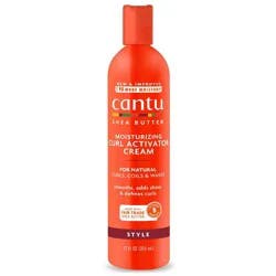 Cantu Hair Moisturizing Curl Activator Cream - 12 fl oz: Volumizing For Textured, Curly Hair