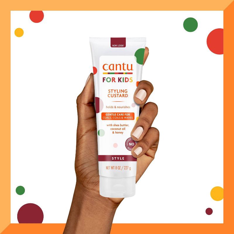 slide 5 of 6, Cantu Care For Kids' Styling Custard - 8oz, 8 oz