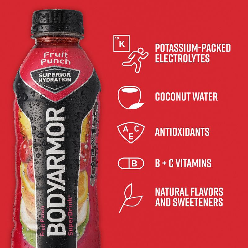 slide 2 of 7, BODYARMOR Fruit Punch - 16 fl oz Bottle, 16 fl oz