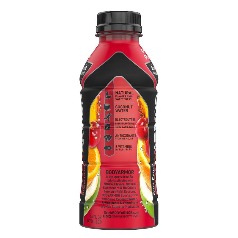 slide 6 of 7, BODYARMOR Fruit Punch - 16 fl oz Bottle, 16 fl oz