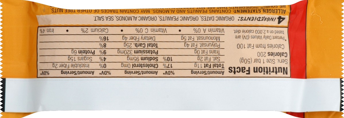 slide 5 of 6, CLIF Fruit & Nut Bar 1.76 oz, 1.76 oz