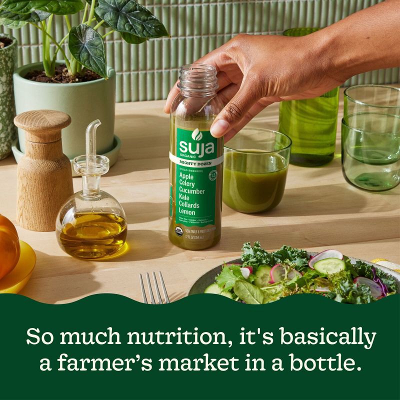 slide 7 of 11, Suja Organic Mighty Dozen Cold Pressed Juice Drink - 12oz Bottle, 12 oz