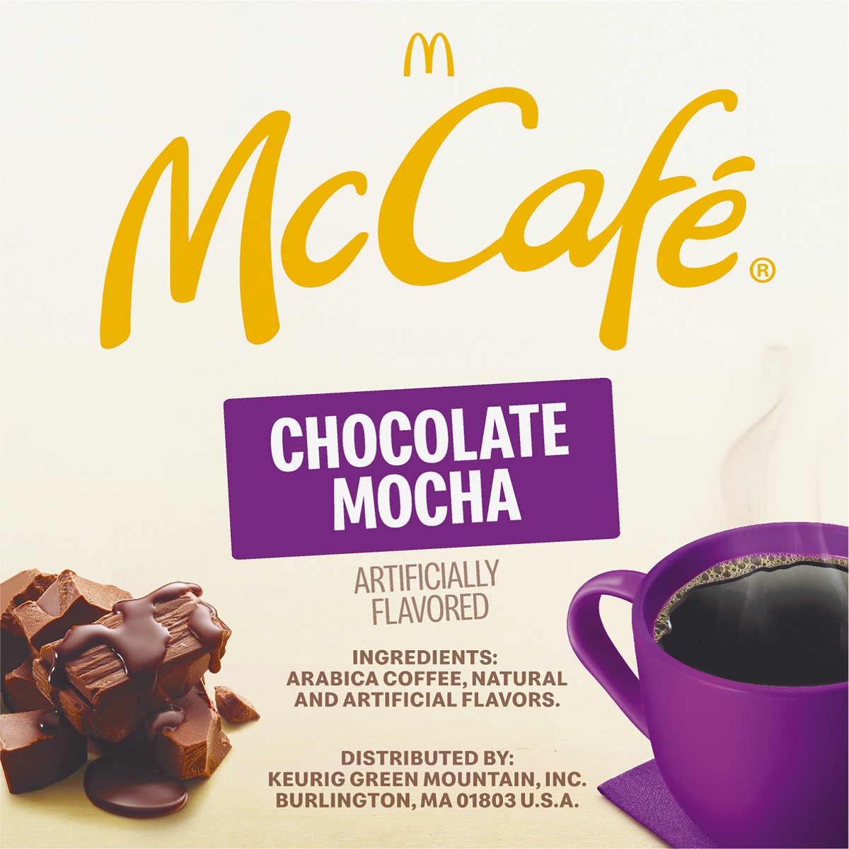 slide 3 of 7, McCafé K-Cup Pods Chocolate Mocha Coffee 12 ea, 12 ct