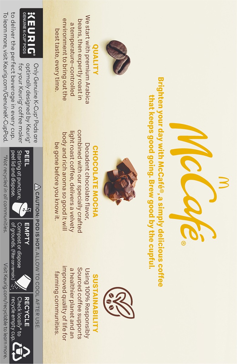 slide 5 of 7, McCafé K-Cup Pods Chocolate Mocha Coffee 12 ea, 12 ct