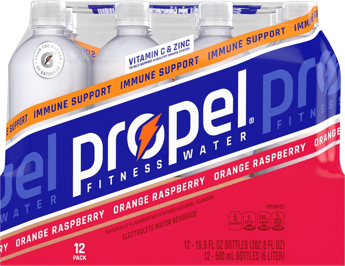 slide 5 of 6, PROPEL Flavored Water - 16.9 fl oz, 16.9 fl oz