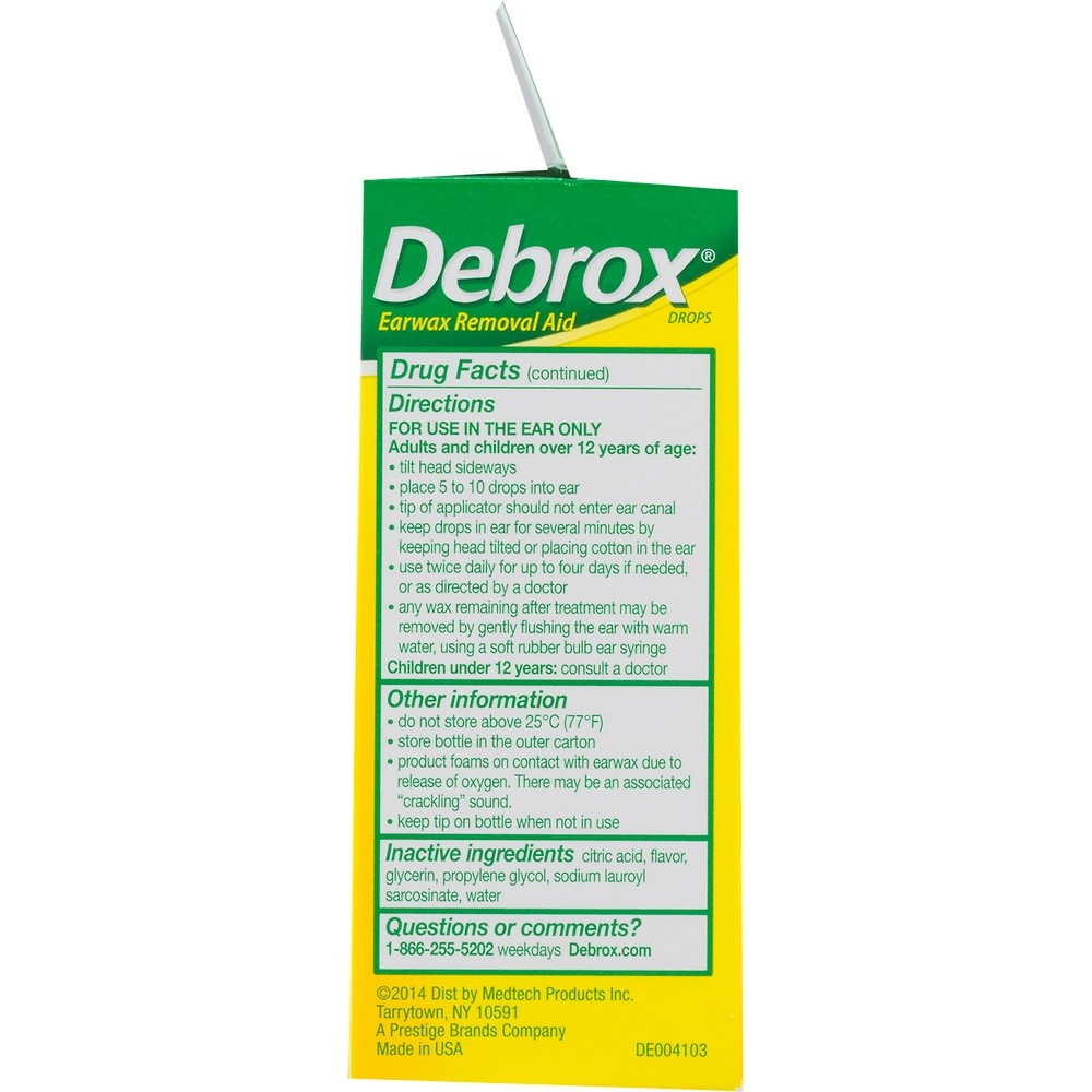 slide 2 of 3, Debrox Earwax Removal Kit, 0.5 oz