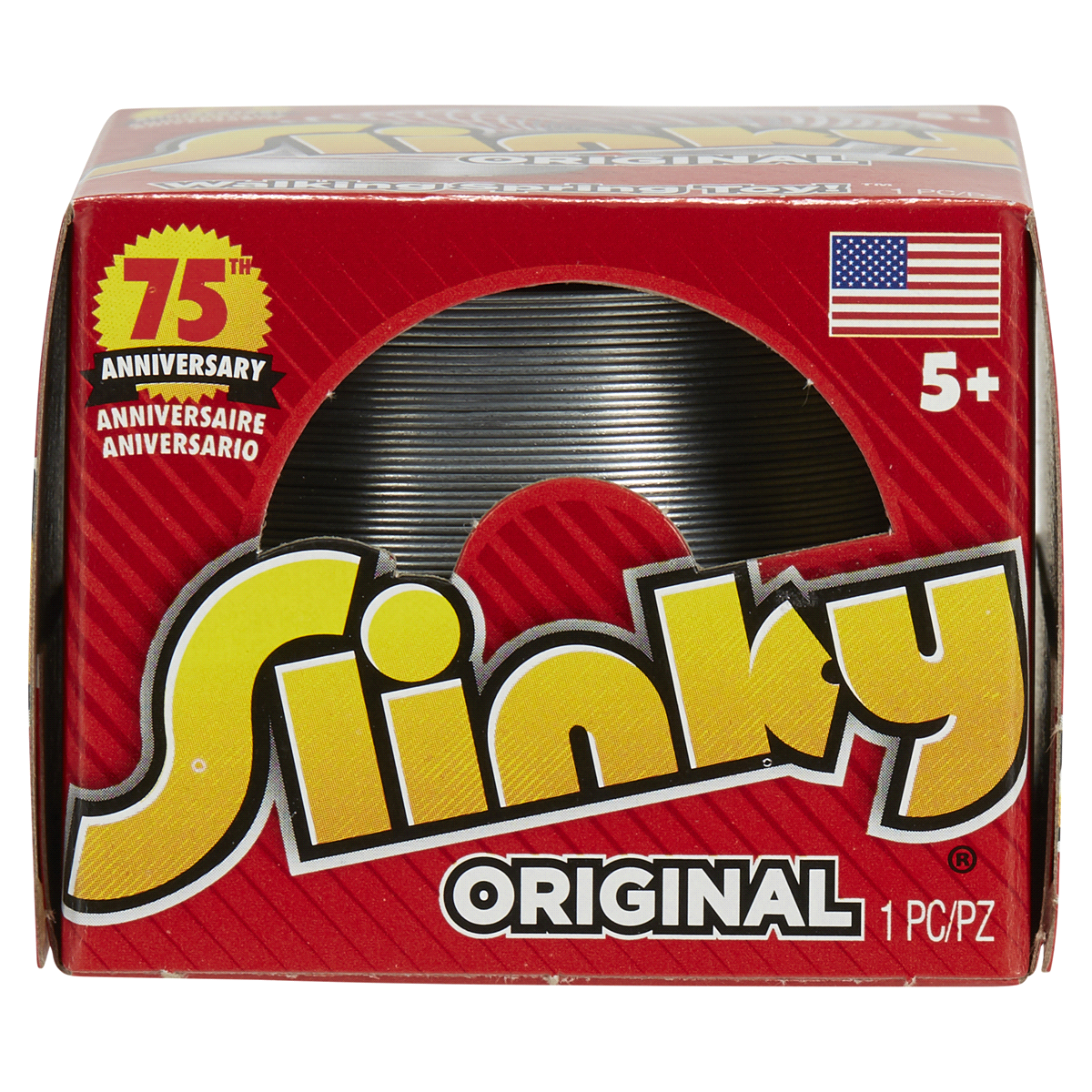 slide 1 of 1, Slinky Original Walking Spring Toy, 1 ct