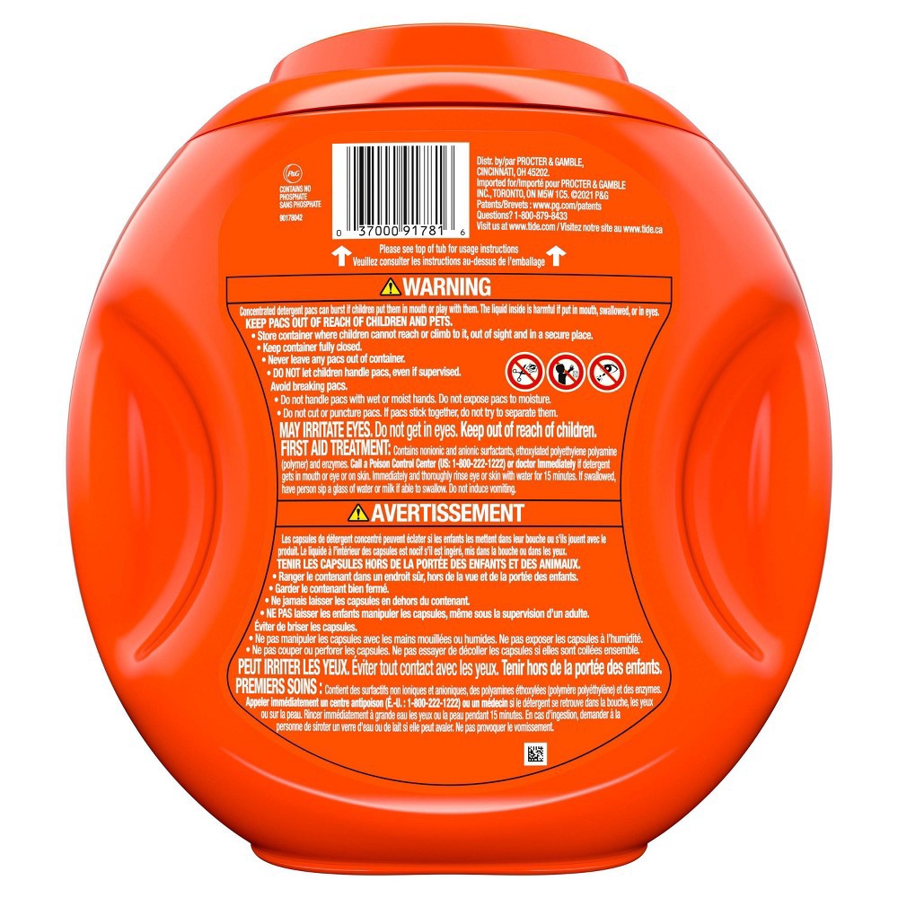 slide 7 of 7, Tide Pods Laundry Detergent Pacs - Spring Meadow - 62oz/81ct, 62 oz