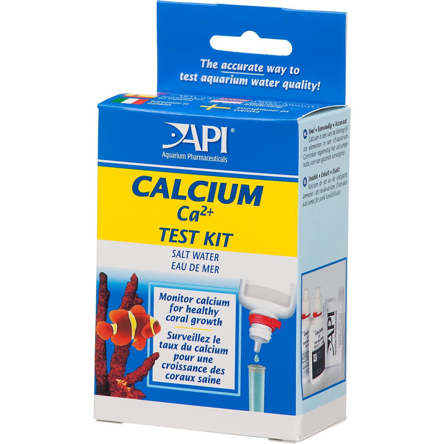 slide 1 of 1, API Aquarium Calcium Test Kit, 1 ct