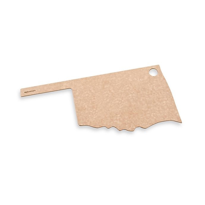 slide 1 of 1, Epicurean Oklahoma State Cutting Board, 1 ct