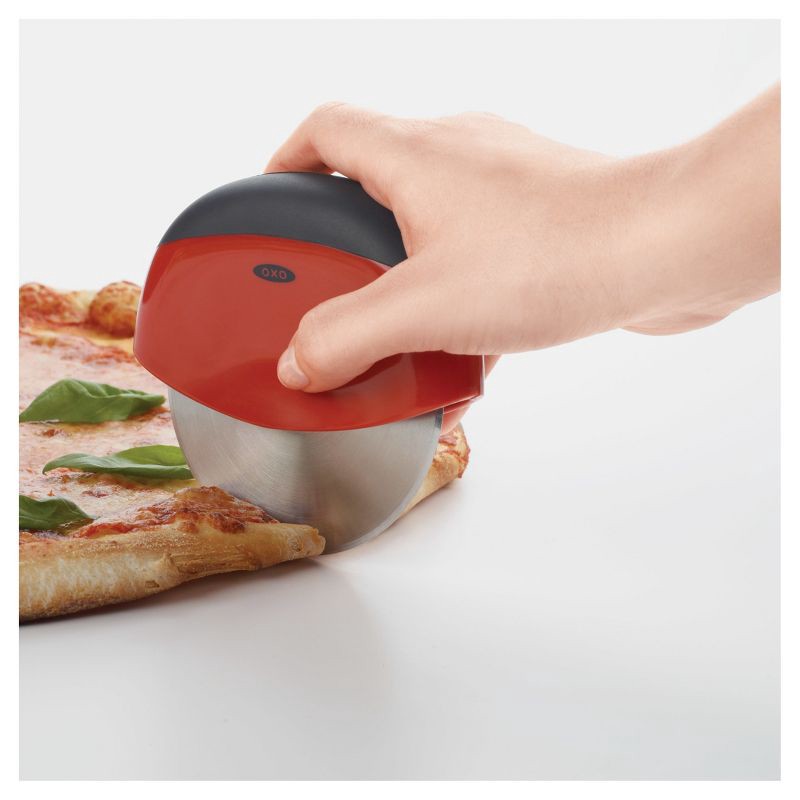 slide 5 of 6, OXO Clean Cut Pizza Wheel, 1 ct