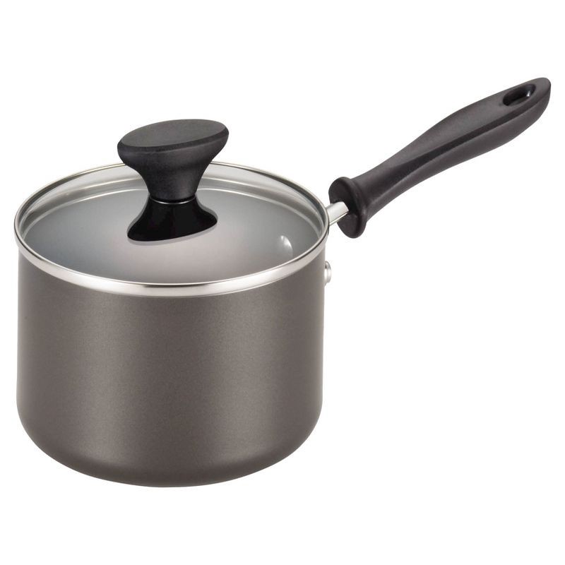 slide 5 of 14, Farberware Reliance 12pc Nonstick Aluminum Cookware Set with Prestige Tools Black: Pot & Pan Set, Even-Heating, Dishwasher-Safe, 12 ct