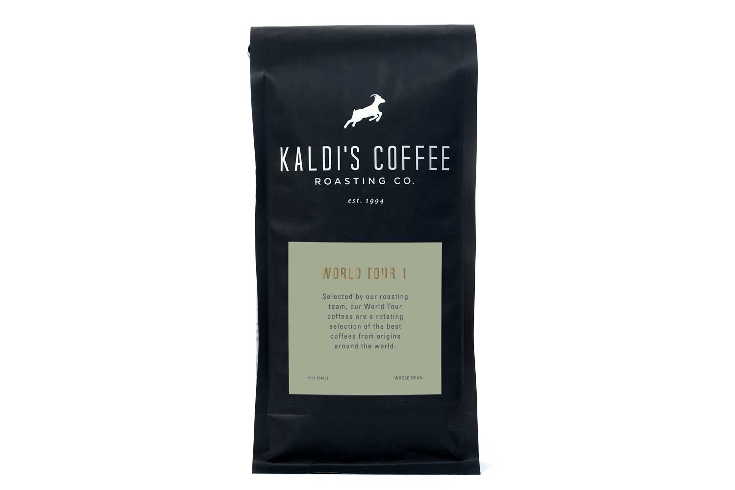 slide 1 of 1, Kaldi's Coffee Roasting Co. Organic Whole Bean World Tour 1 Coffee - 12 oz, 12 oz