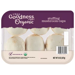 True Goodness Organic Stuffing Mushrooms, 8 oz