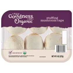 True Goodness Organic Stuffing Mushrooms, 8 oz