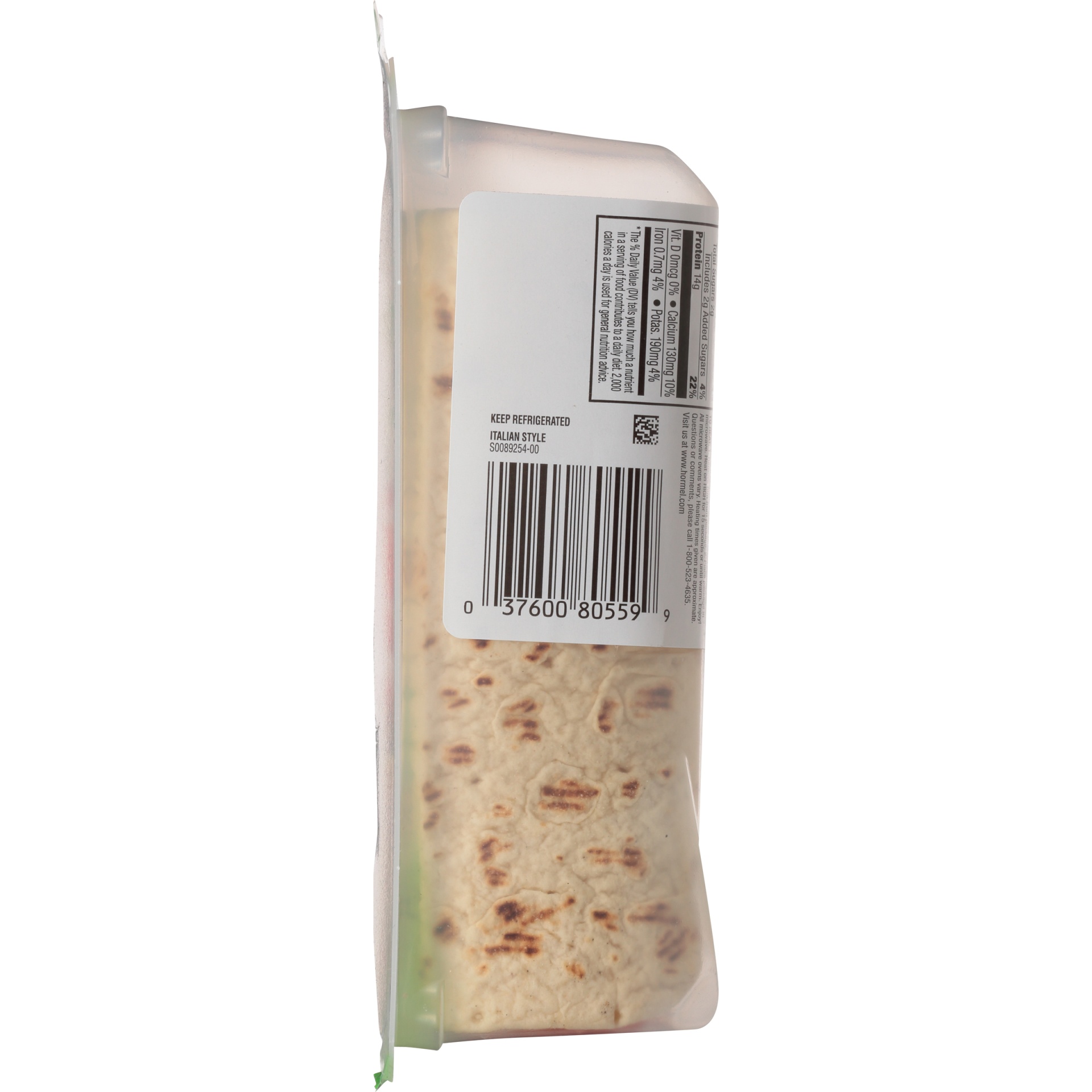 slide 5 of 8, HORMEL NATURAL CHOICE Wrap Italian Style, 2.7 oz