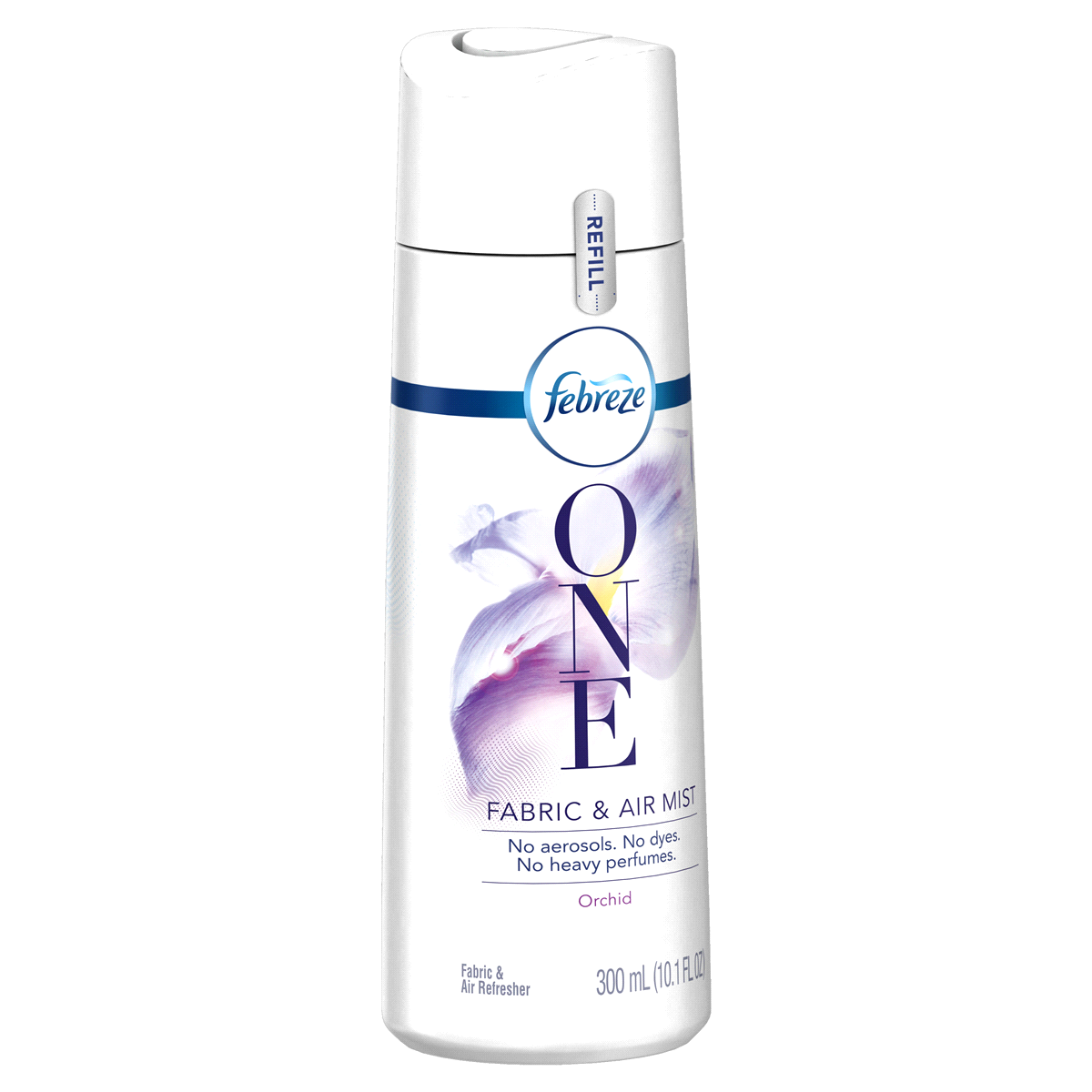 slide 2 of 3, Febreze One Fabric And Air Freshener Refill, Orchid, 300 ml