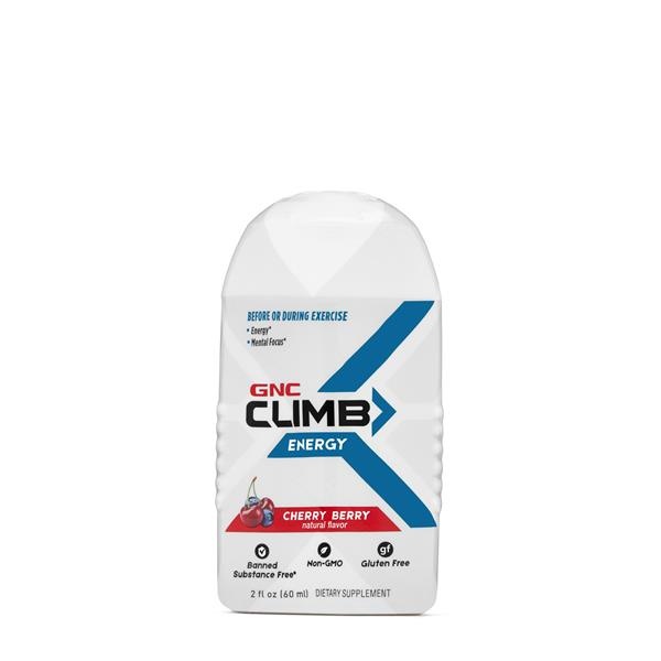 slide 1 of 1, Gnc Climb Energy Liquid Chery Berry, 2 fl oz