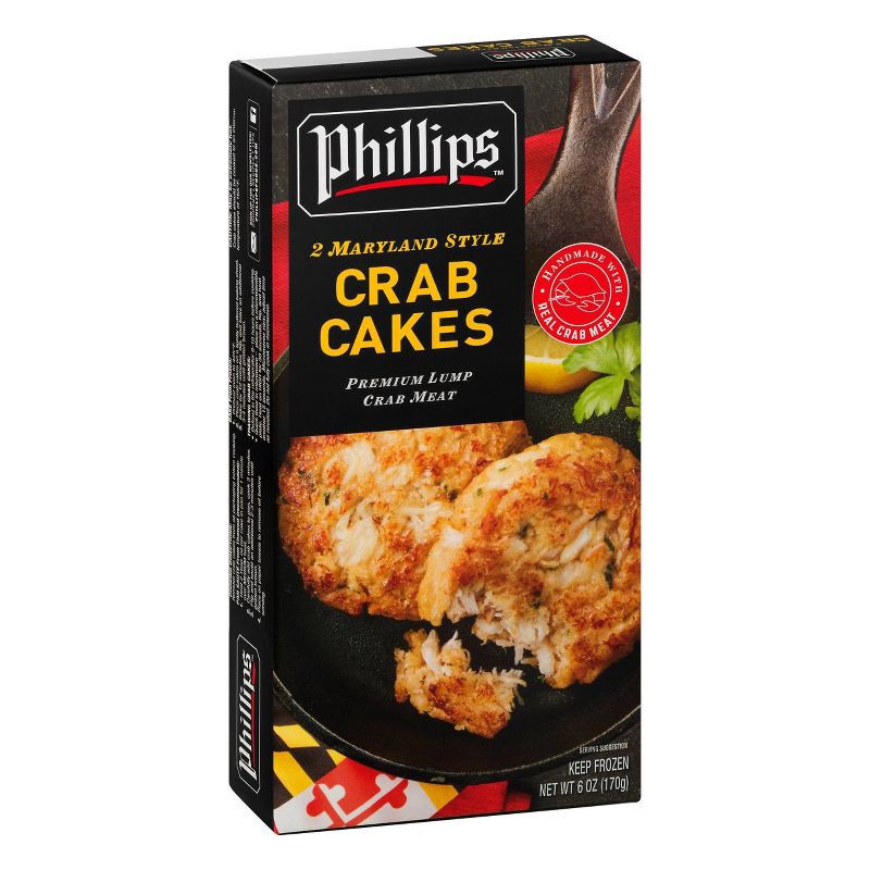 slide 3 of 4, Phillips Foods Phillips Frozen Crab Cakes - 6oz, 6 oz