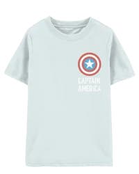 Carter's Carters Kid Captain America Tee Multi 4
